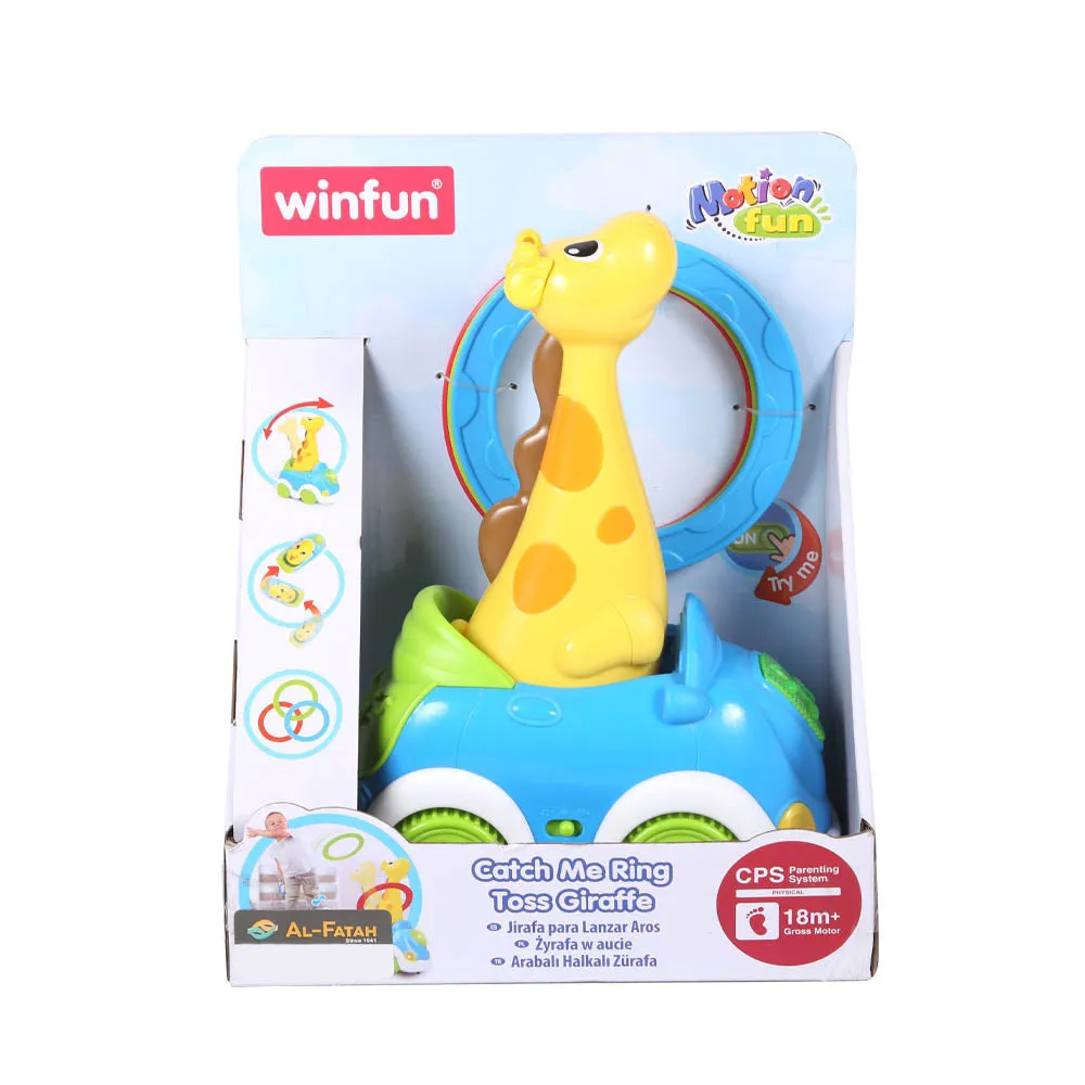 01001 WIN FUN CATCH ME RING TOSS GIRAFFE