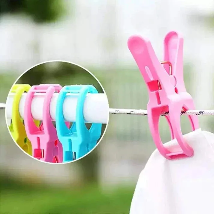 12 Pcs Jumbo Size Cloth Clips