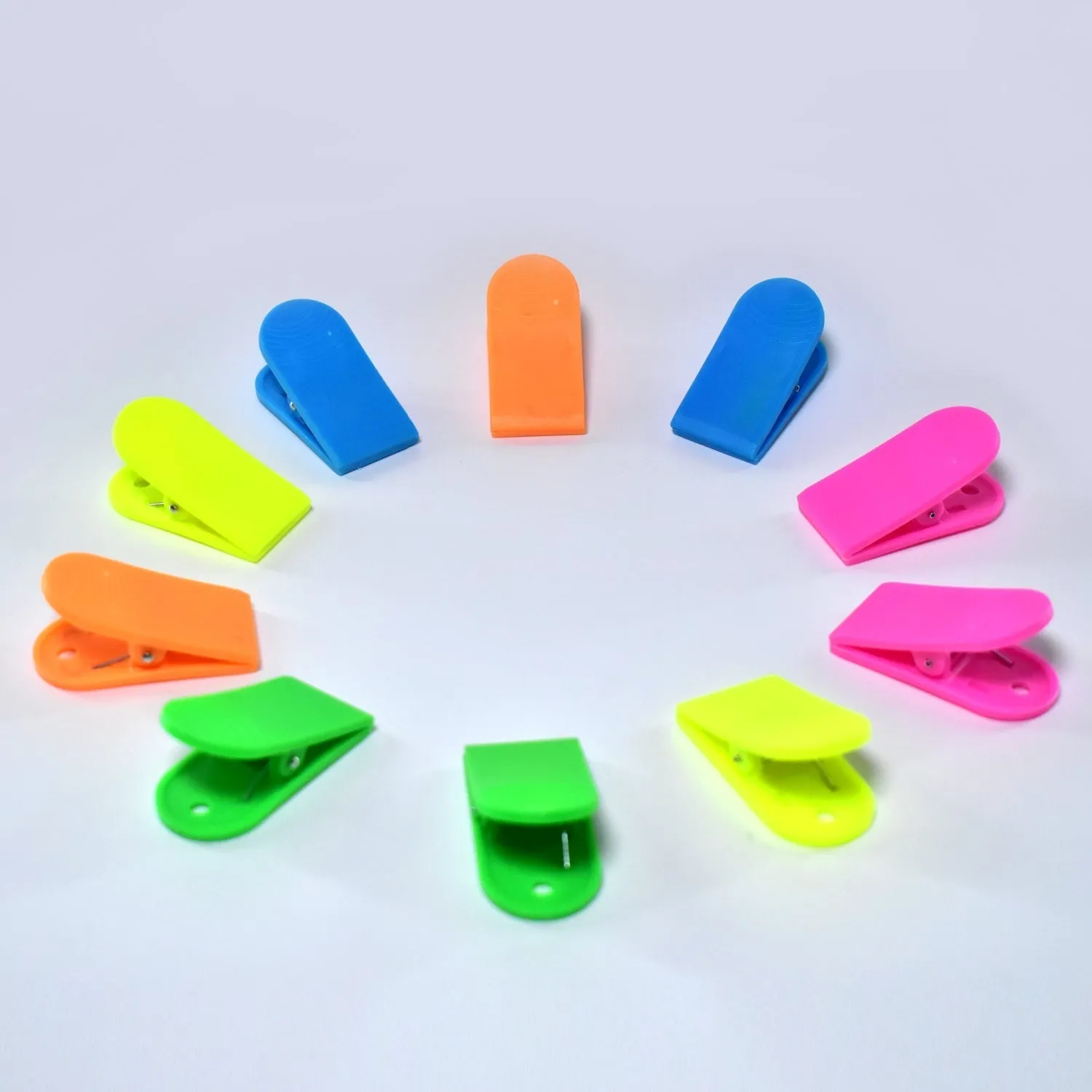 6169 10Pc 28Mm Paper Clips Used For Holding Clothes Over Wires.