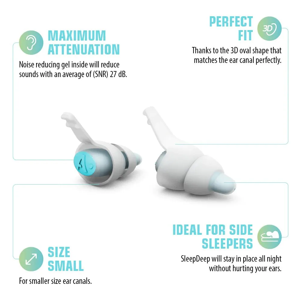 Alpine SleepDeep Reusable Sleeping Earplugs