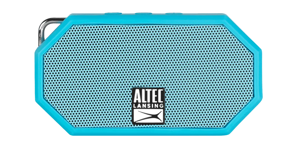 Altec Lansing IMW257-AB H20 Bluetooth Speaker/IP67/Rugged Design/AUX/Clip