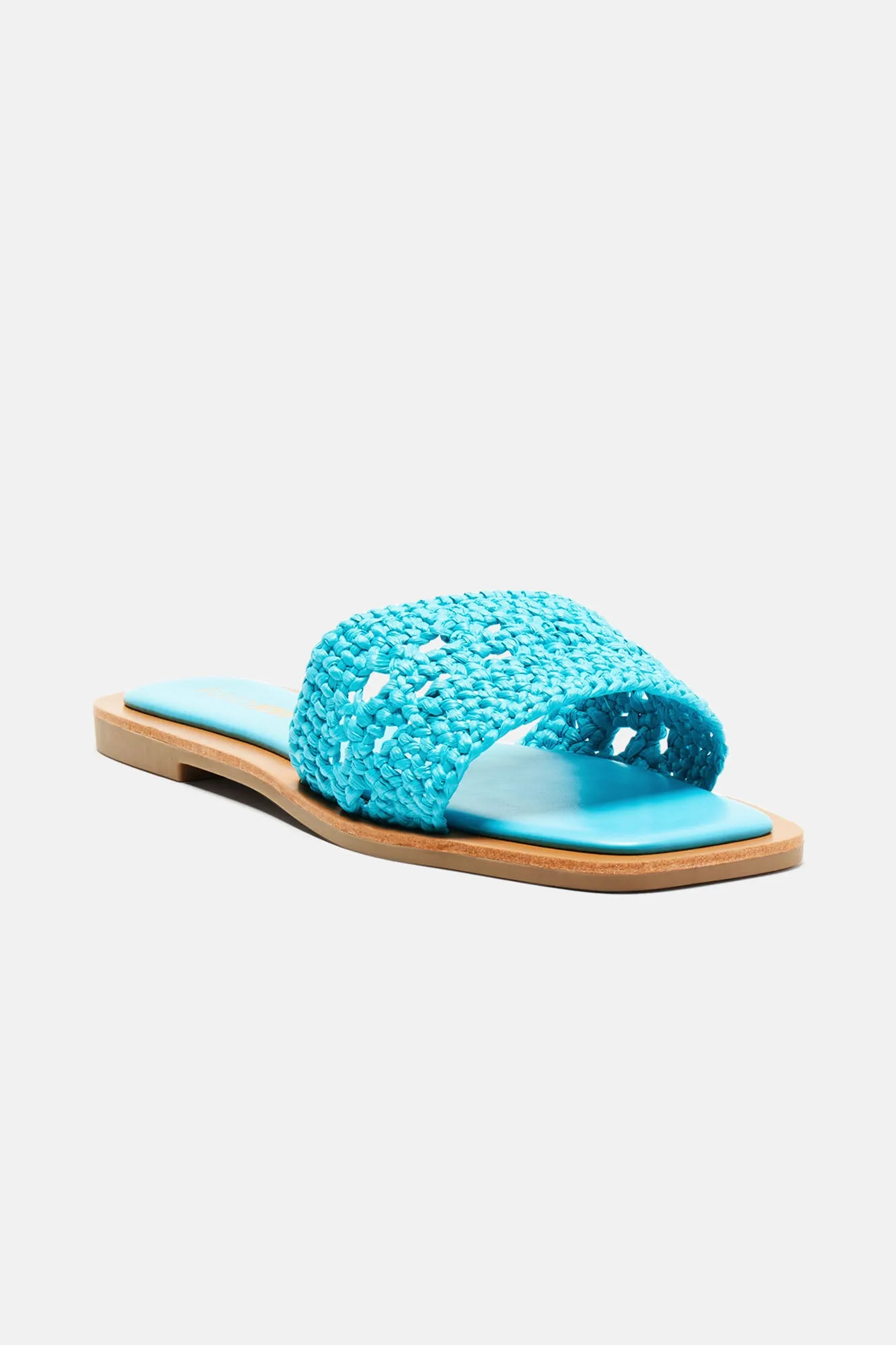 As Easy As That Flat Sandals - Blue