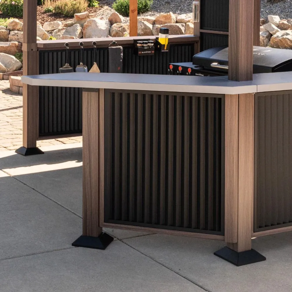 Blackstone 10 x 10-Foot Bar and Griddle/Grill Pavilion