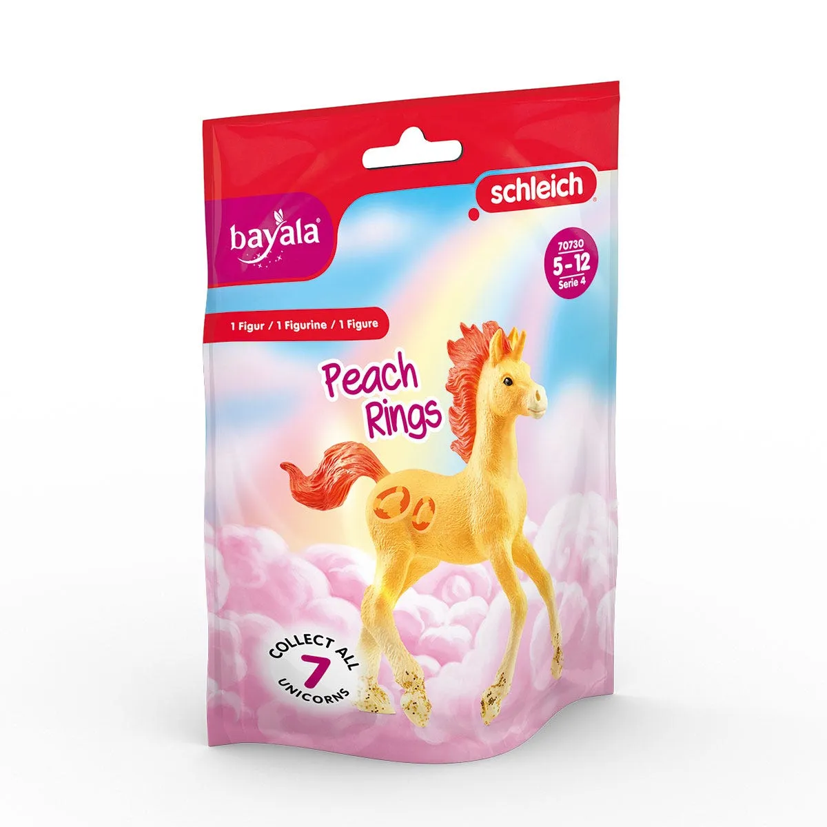 Collectible Unicorn-Peach Rings