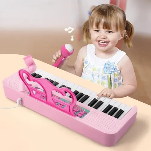 Contixo Kids Keyboard Piano - 37 Keys, 2 Speakers, Microphone Included