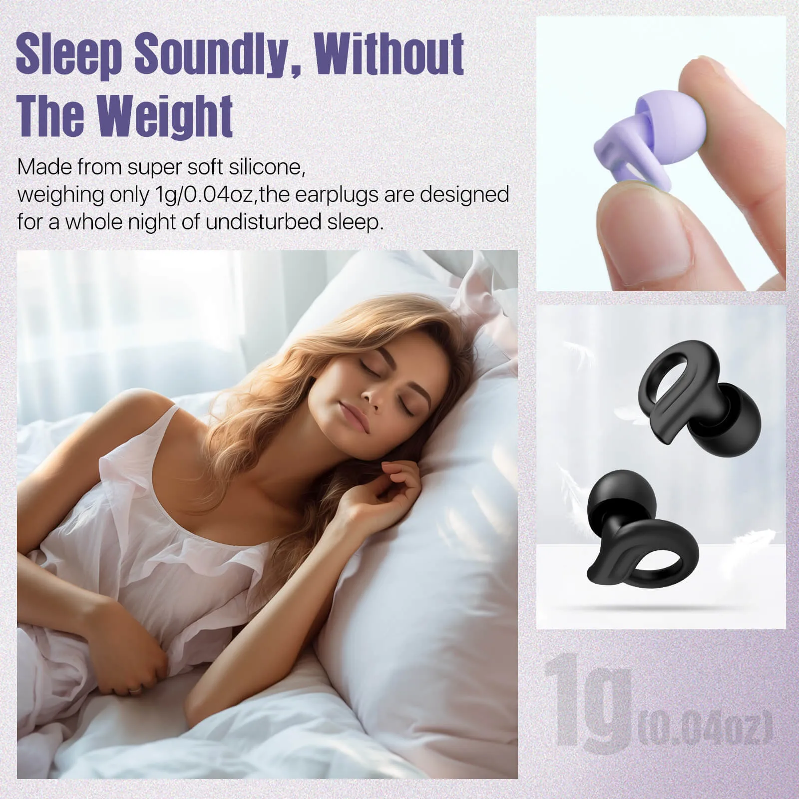 DreamComfort - Hearprotek 29db Noise Reduction Sleeping Ear Plugs