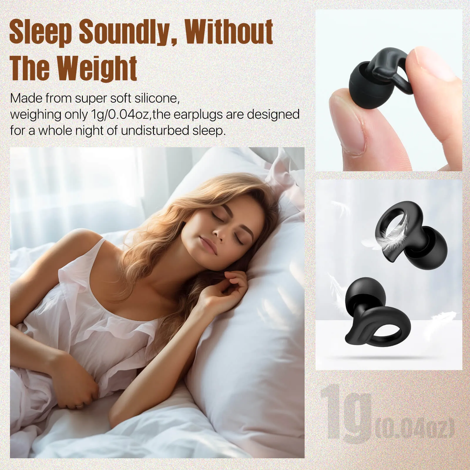 DreamComfort - Hearprotek 29db Noise Reduction Sleeping Ear Plugs