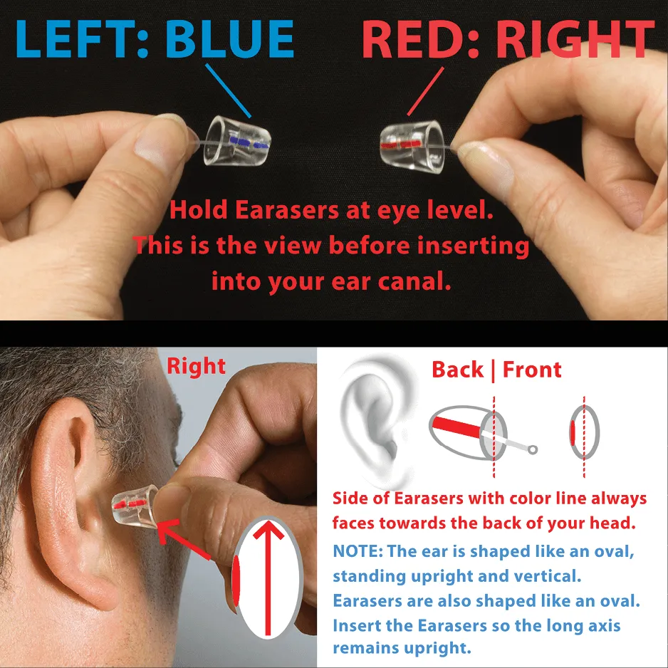 Earasers Peace & Quiet Earplugs for Sleeping...