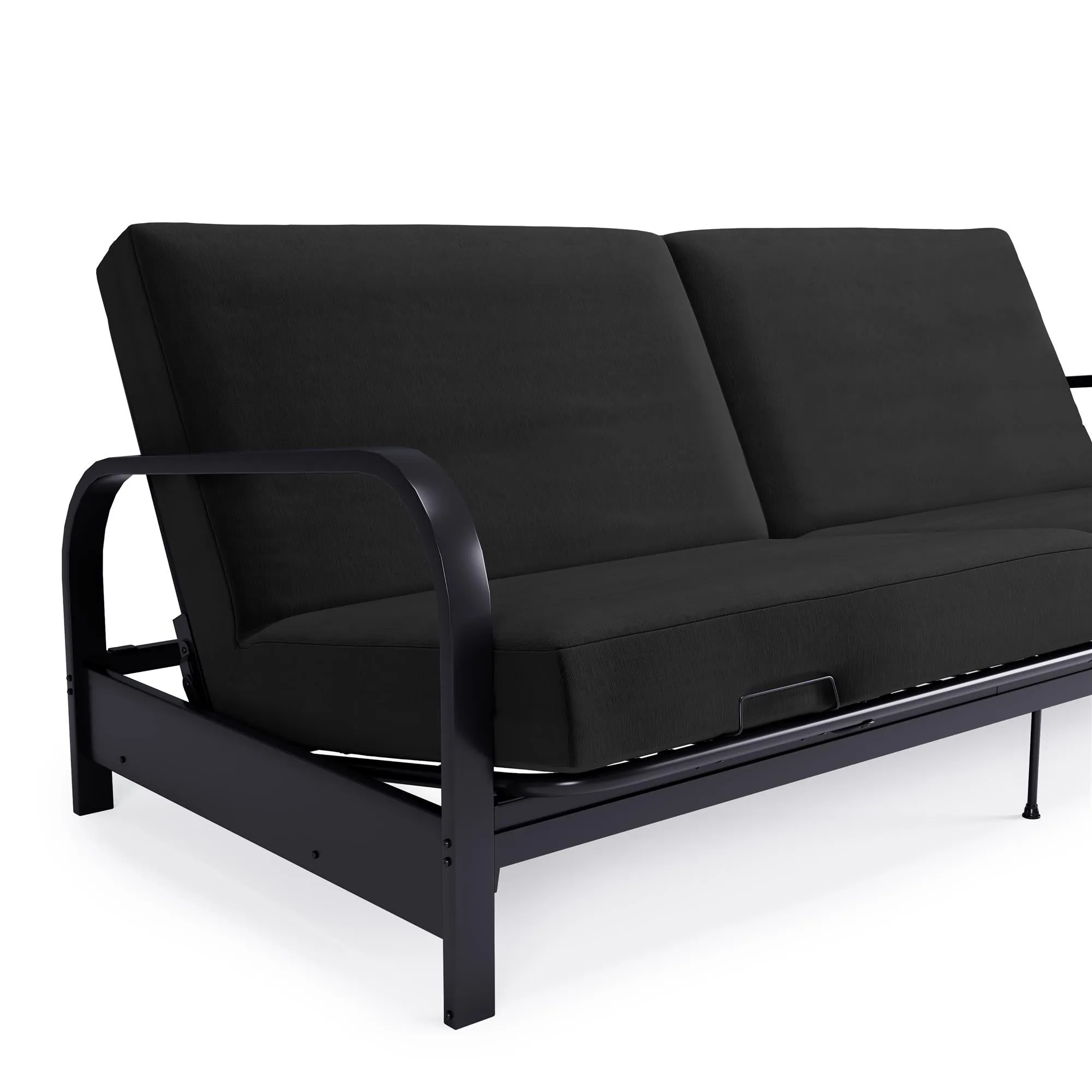 Elbern Futon Set with Black Frame and 6" Mattress