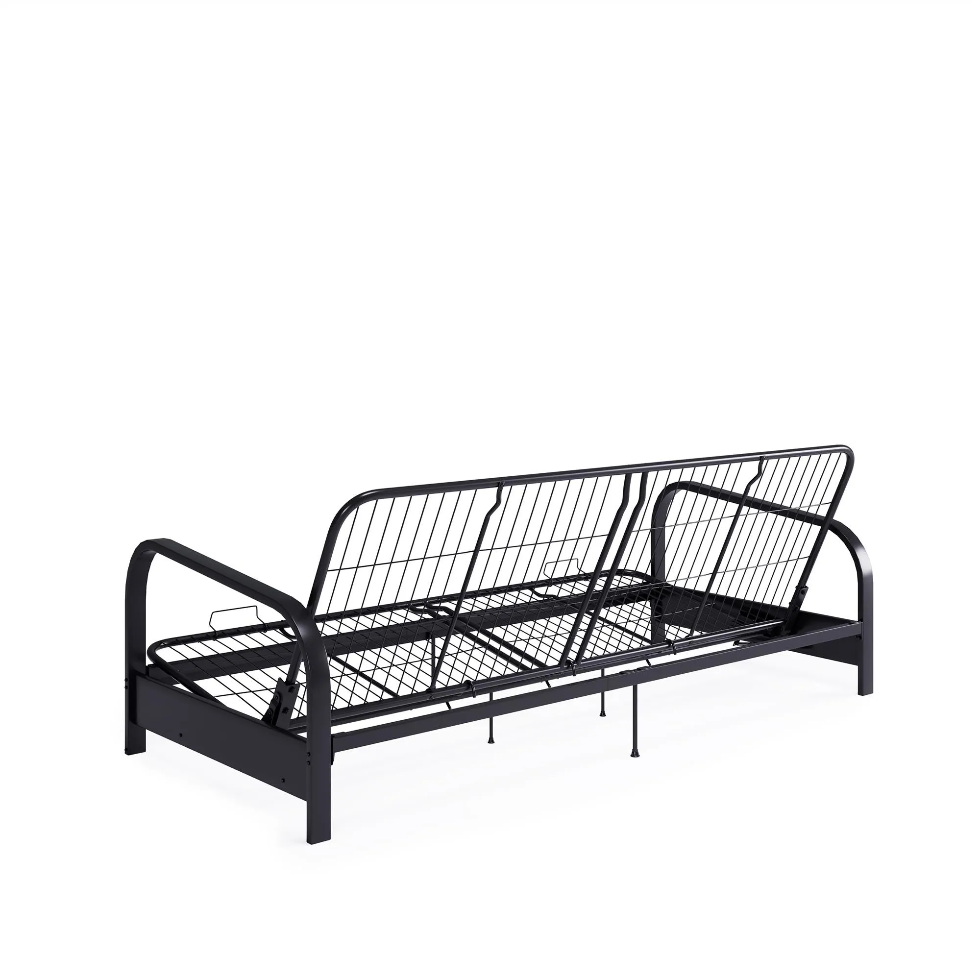 Elbern Futon Set with Black Frame and 6" Mattress