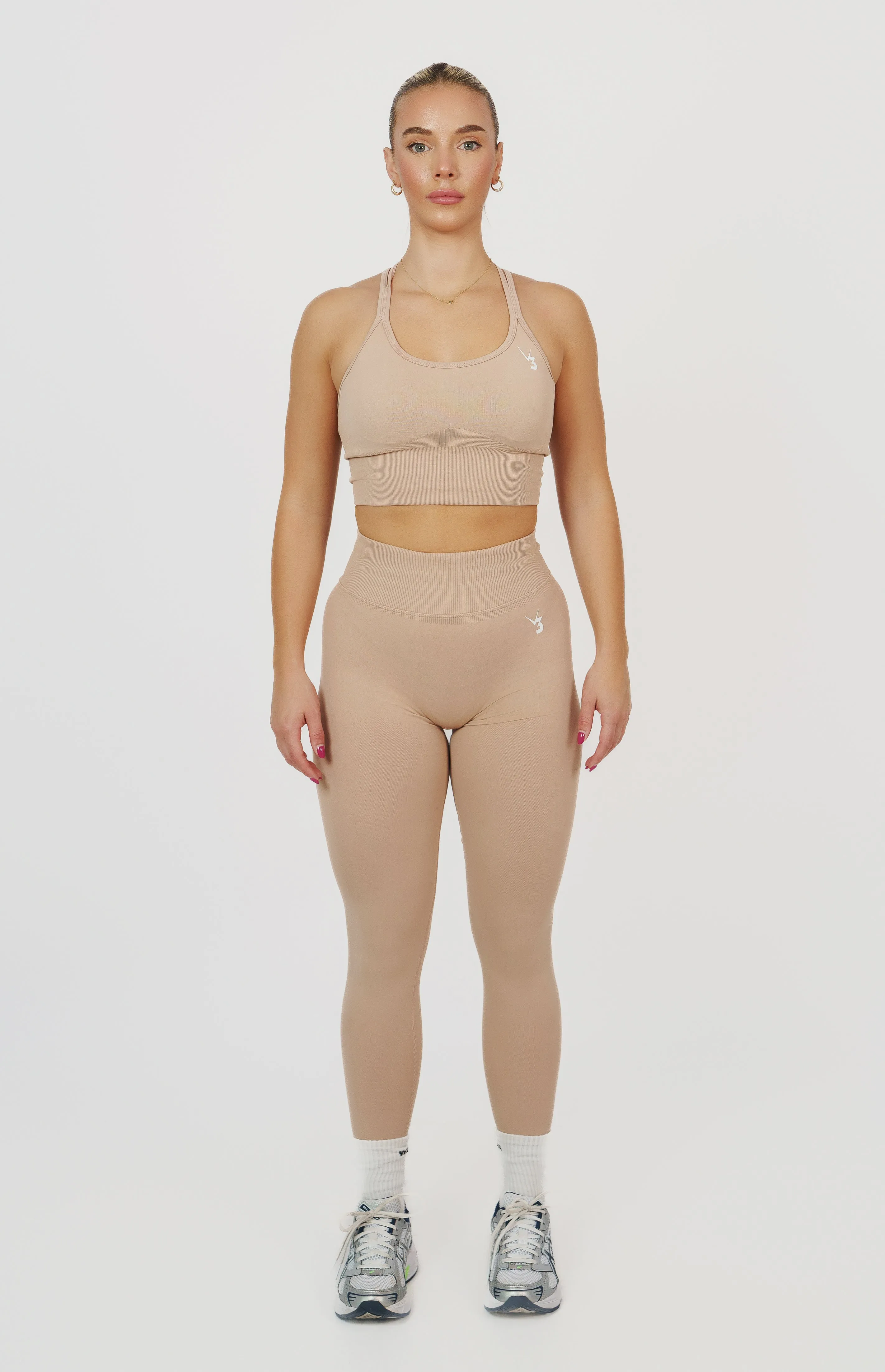 Form Seamless Strappy Sports Bra - Dusty Pink