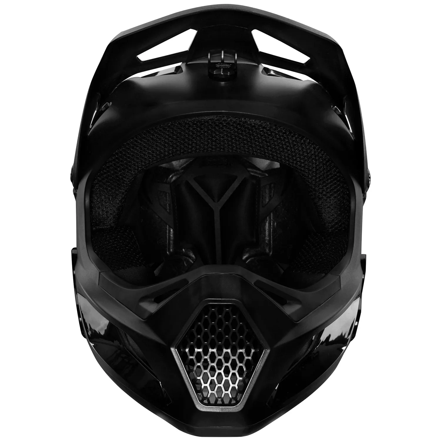 Fox Rampage Bike Helmet, Black/Black