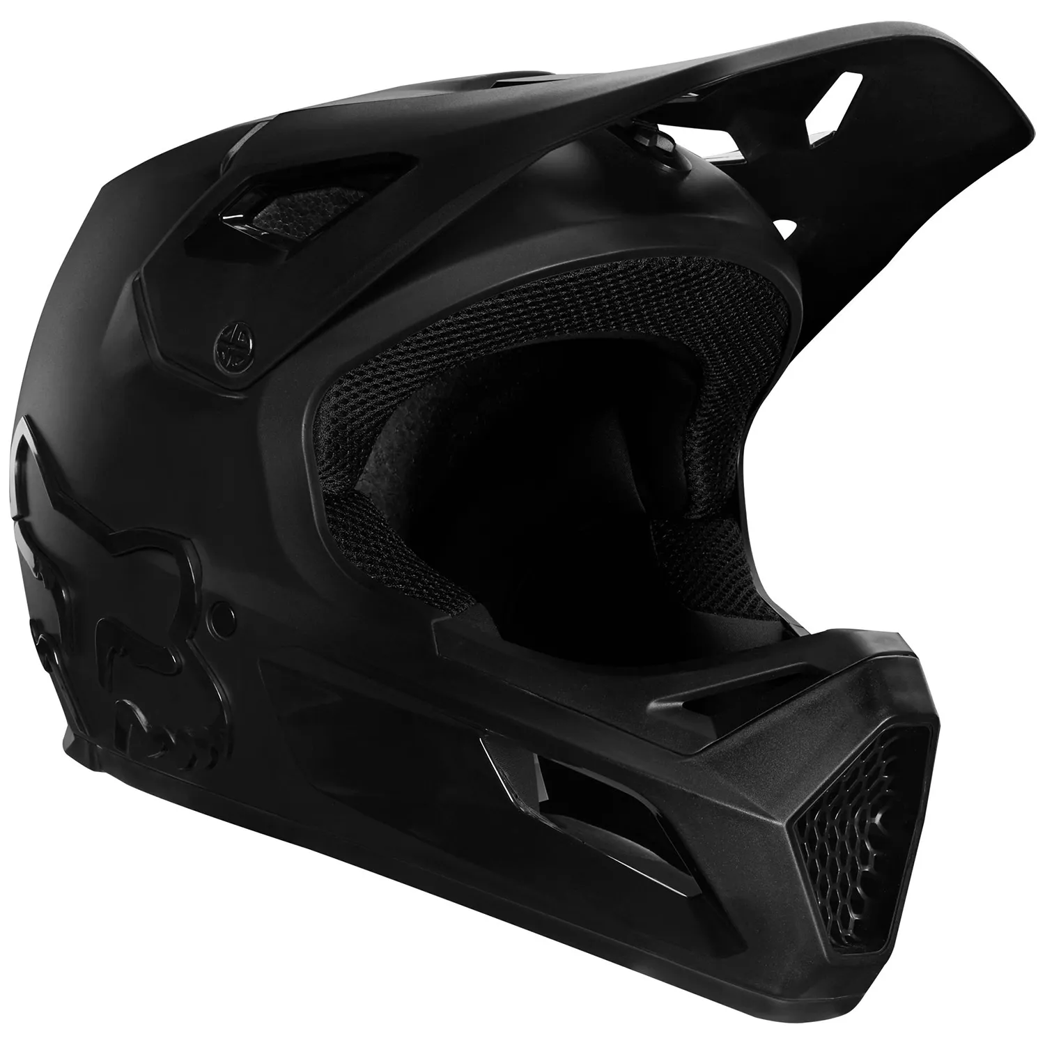 Fox Rampage Bike Helmet, Black/Black