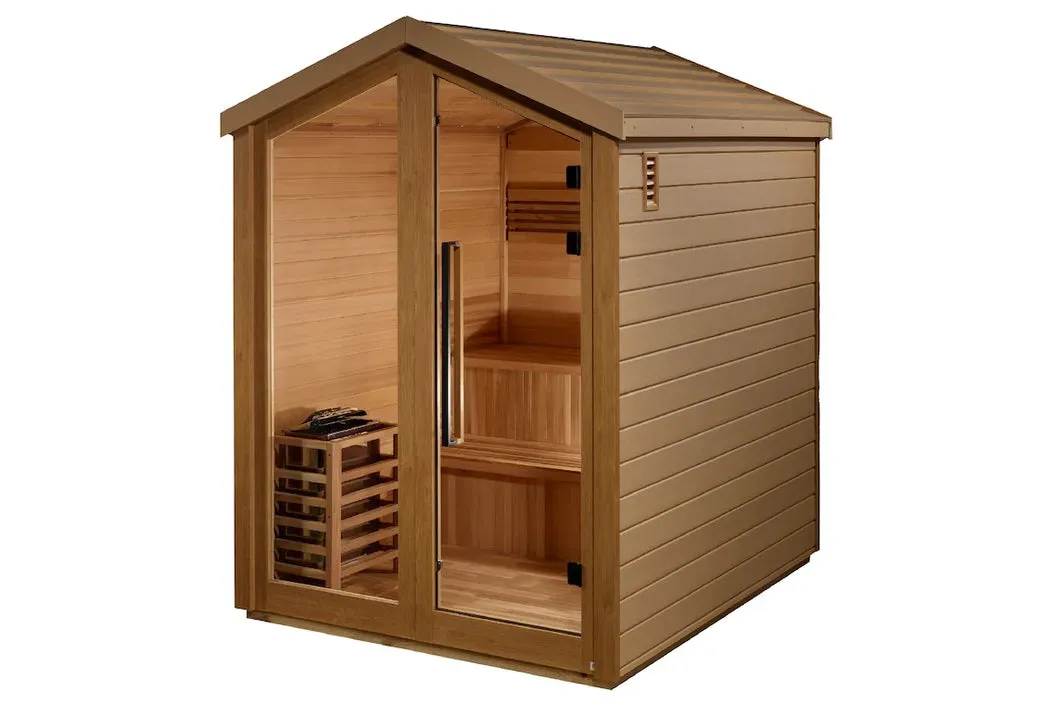 Golden Designs "Savonlinna" 3-Person Outdoor Traditional Sauna