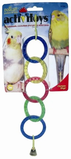 Insight Activitoys Olympia Rings Bird Toy