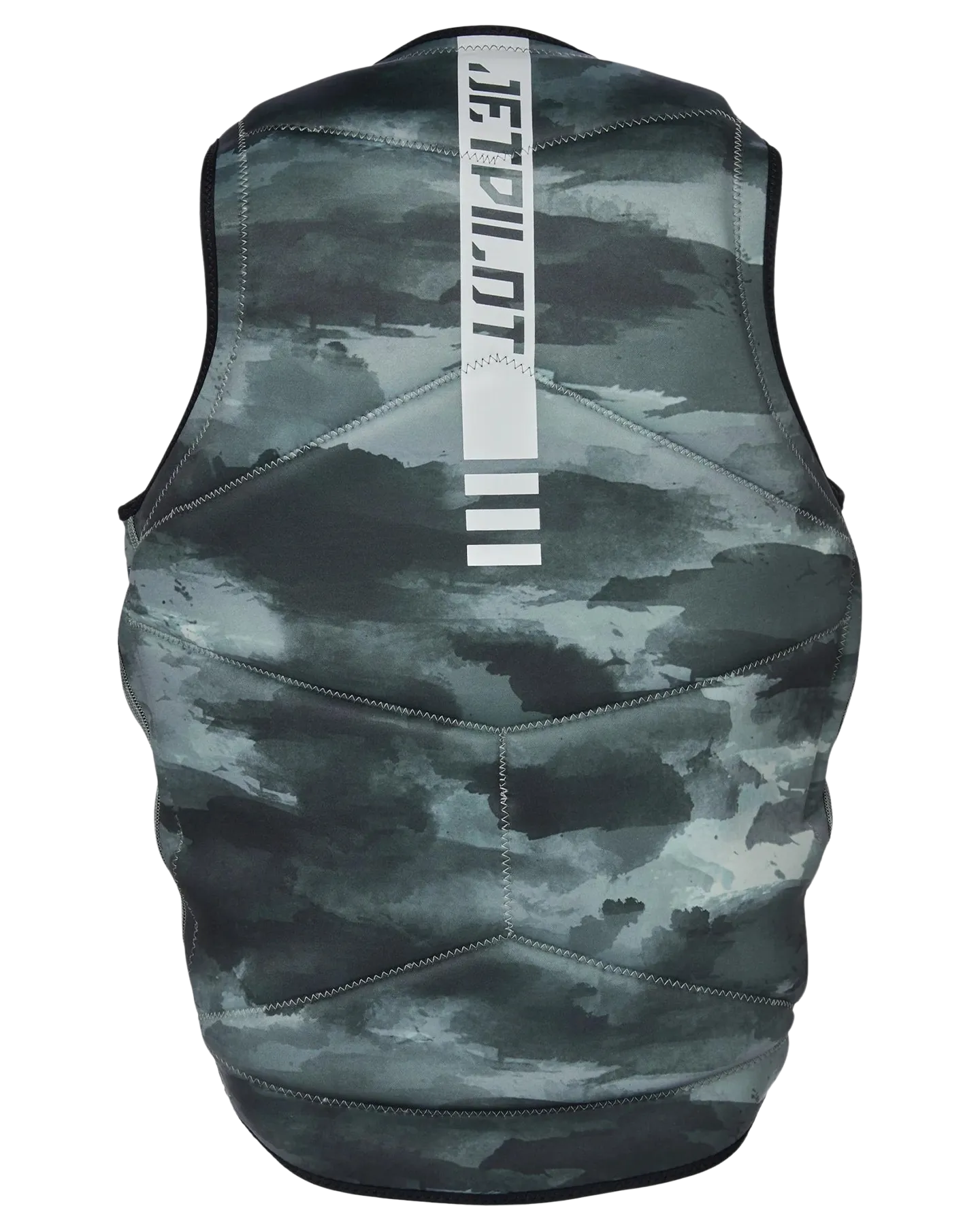 Jetpilot Freeride F/E Mens Neo Vest - Green Camo - 2023