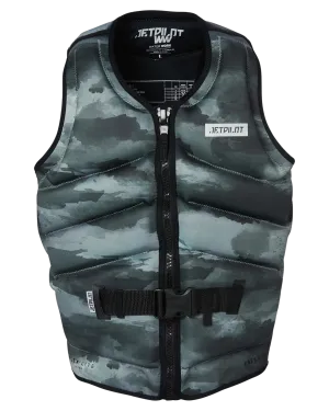 Jetpilot Freeride F/E Mens Neo Vest - Green Camo - 2023