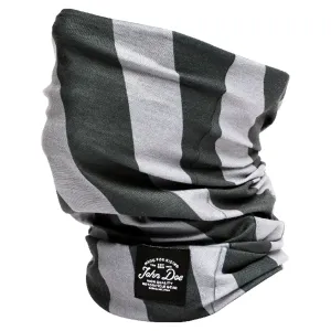 John Doe Multifunctional Neck Tube Stripes Black / Grey