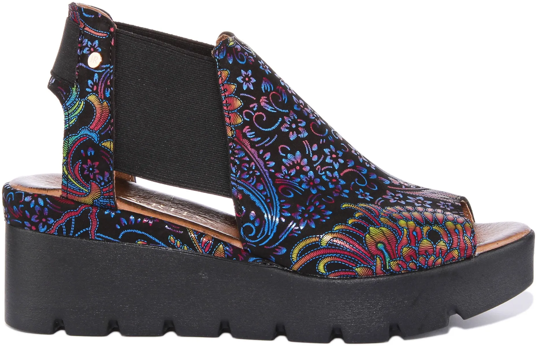 Justinreess England 7100 In Black Paisley For Women