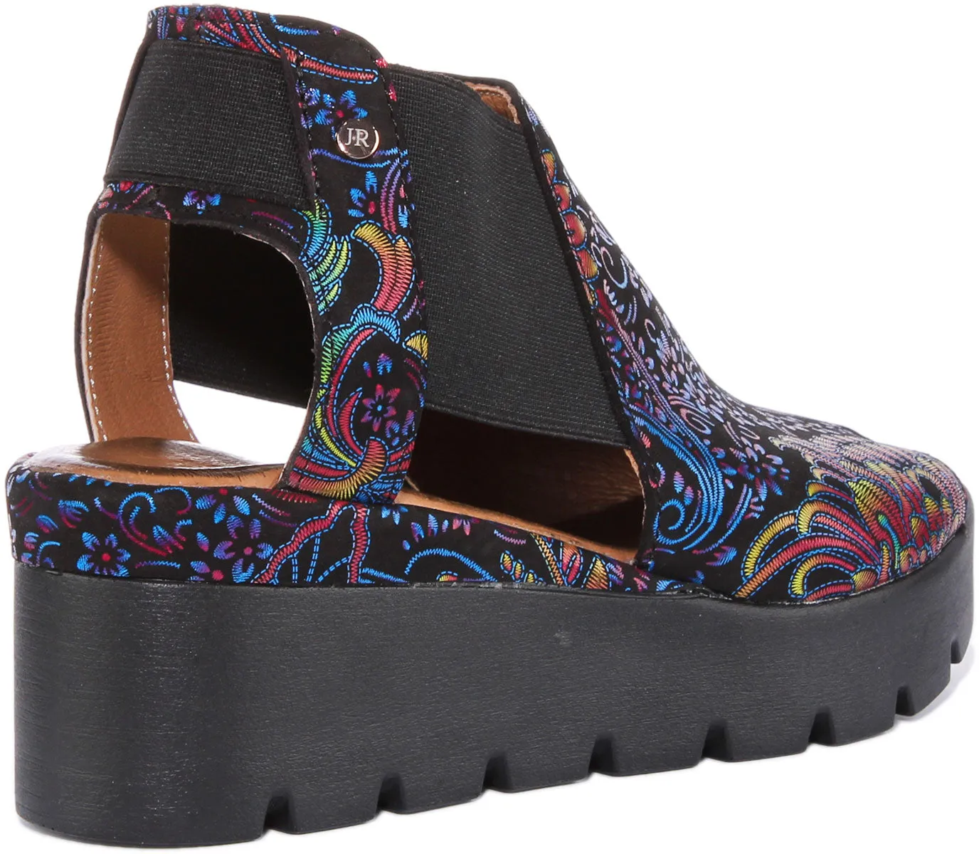 Justinreess England 7100 In Black Paisley For Women