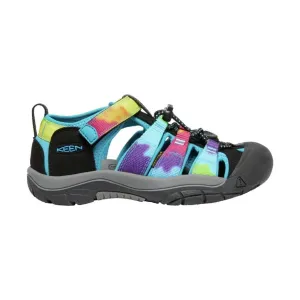 KEEN Big Kids' Newport H2 - Rainbow Tie Dye