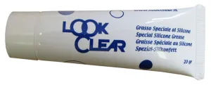 Look Clear Silicone Grease 20g Tube Preserves rubber, plastic and metal