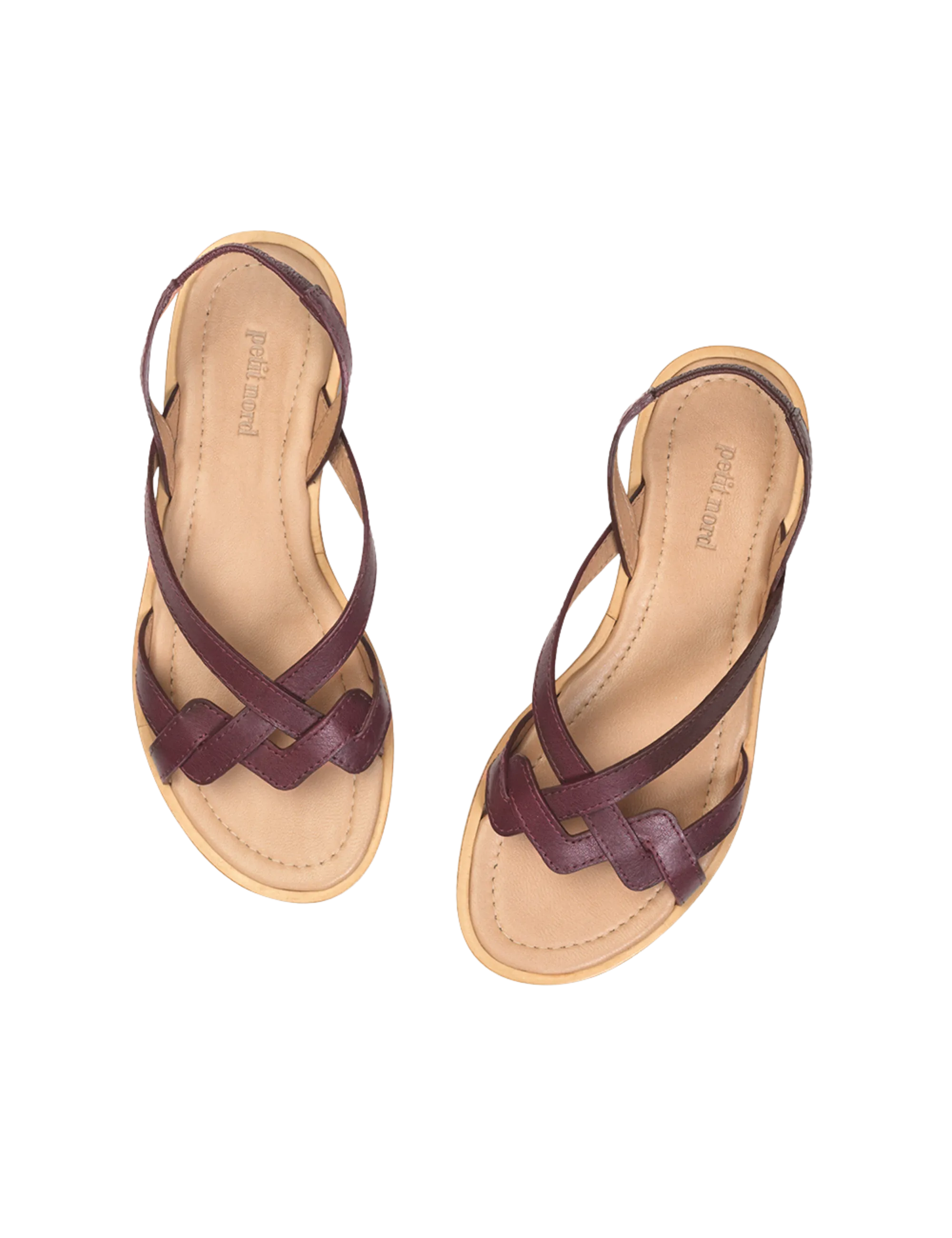 Luna Sandal - Plum