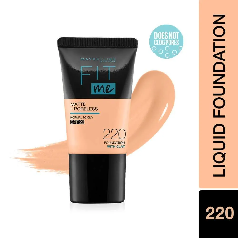 Maybelline New York Fit Me Foundation Matte Pore - 18ml