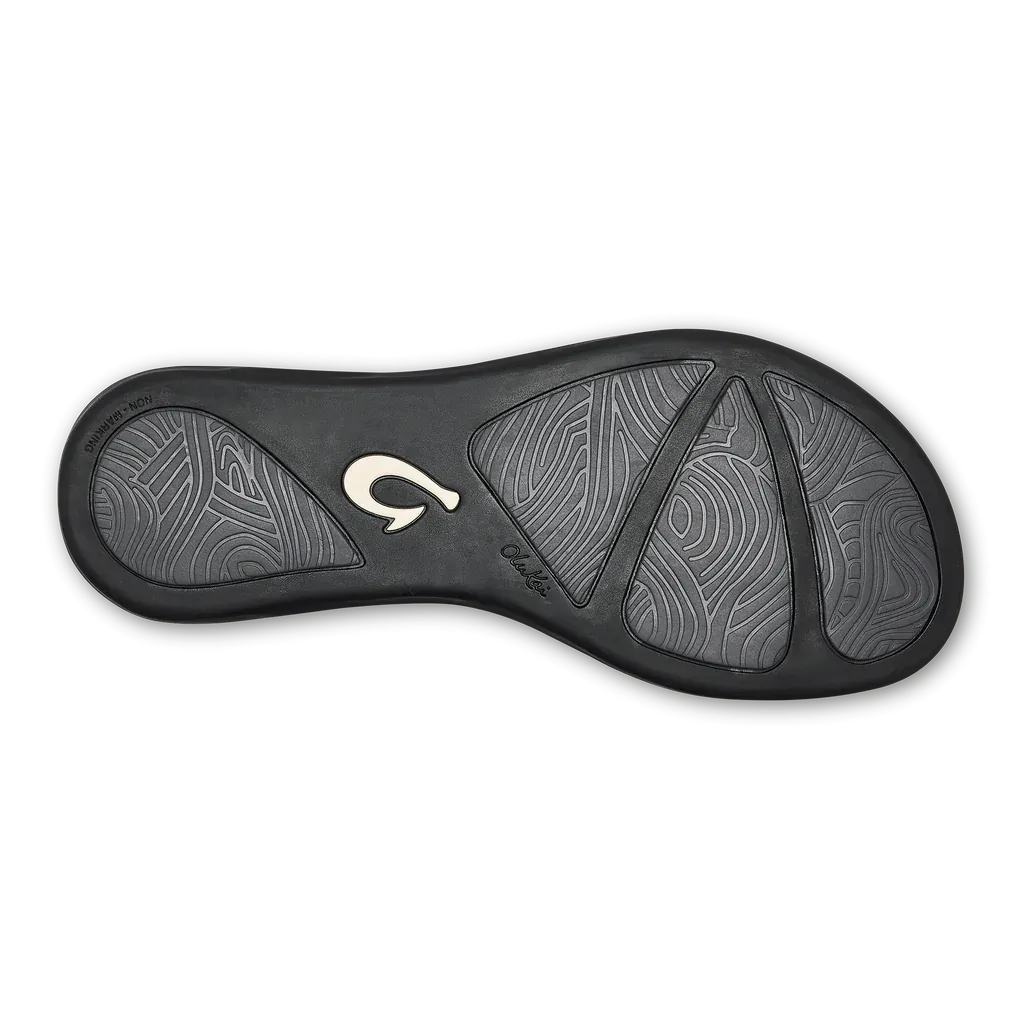 Olukai Honu Sandal - Black / Black