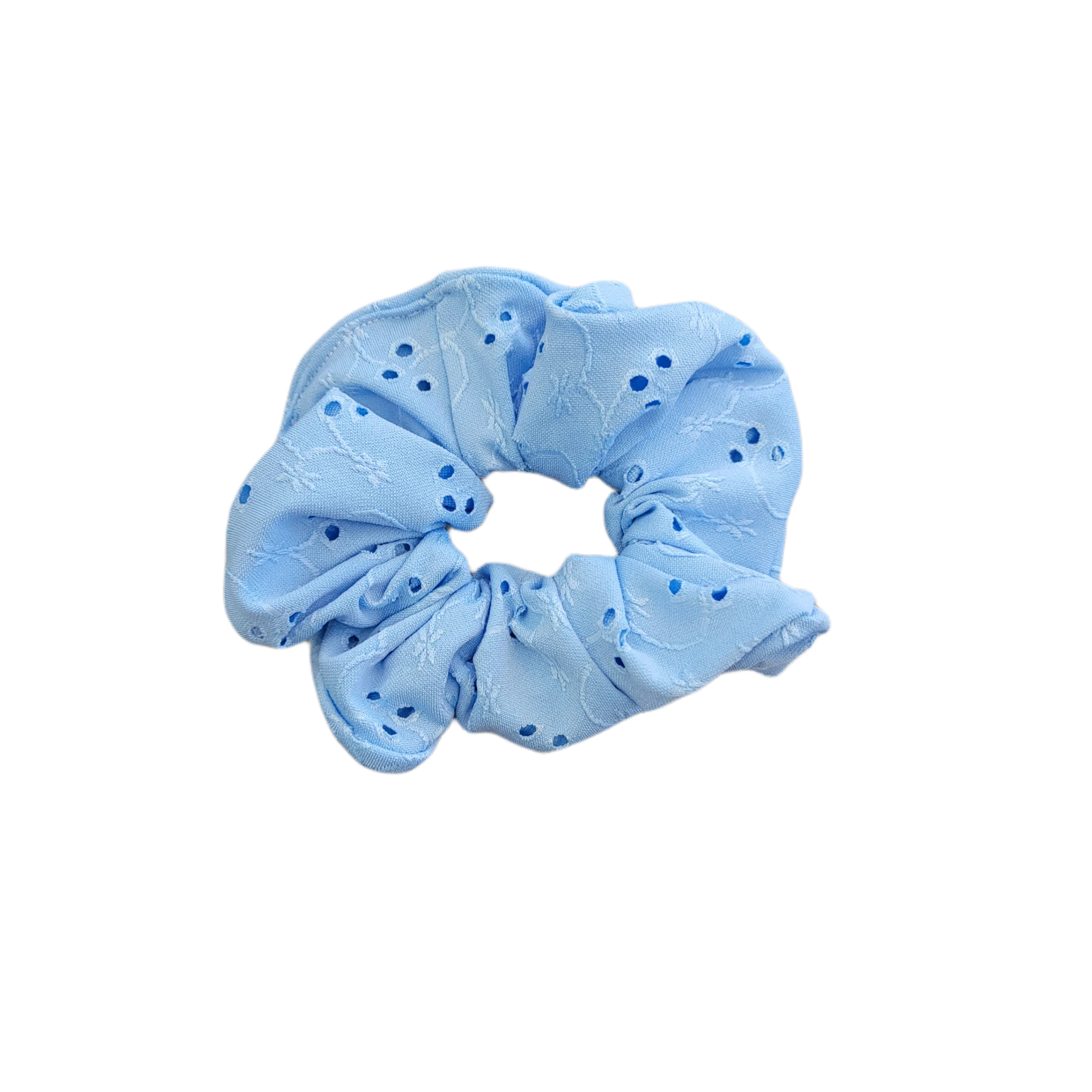 Pastel Poolside Bouquet Scrunchie