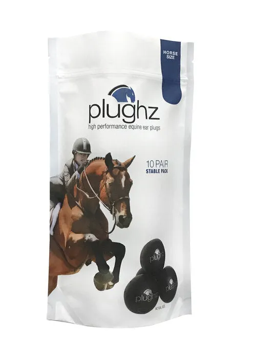 Plughz 10 Pair Stable Pack Ear Plugs