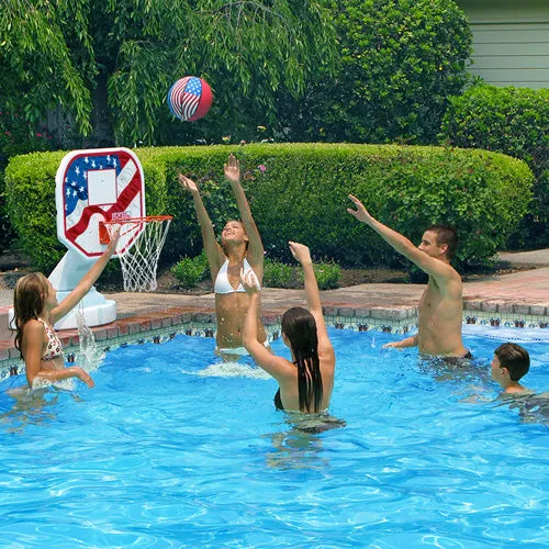 Poolmaster USA Competition Poolside Basketball Game 72830