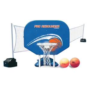 Pro Rebounder Poolside Basketball/Volleyball Game Combo