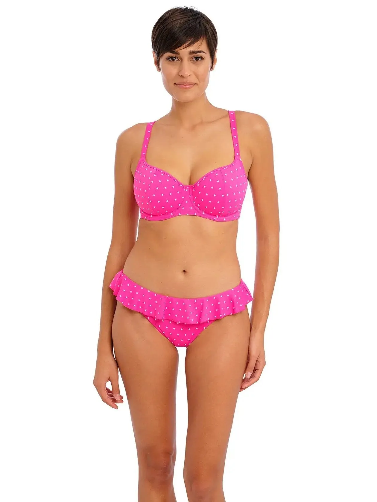 Raspberry Jewel Cove Italini Bikini Brief