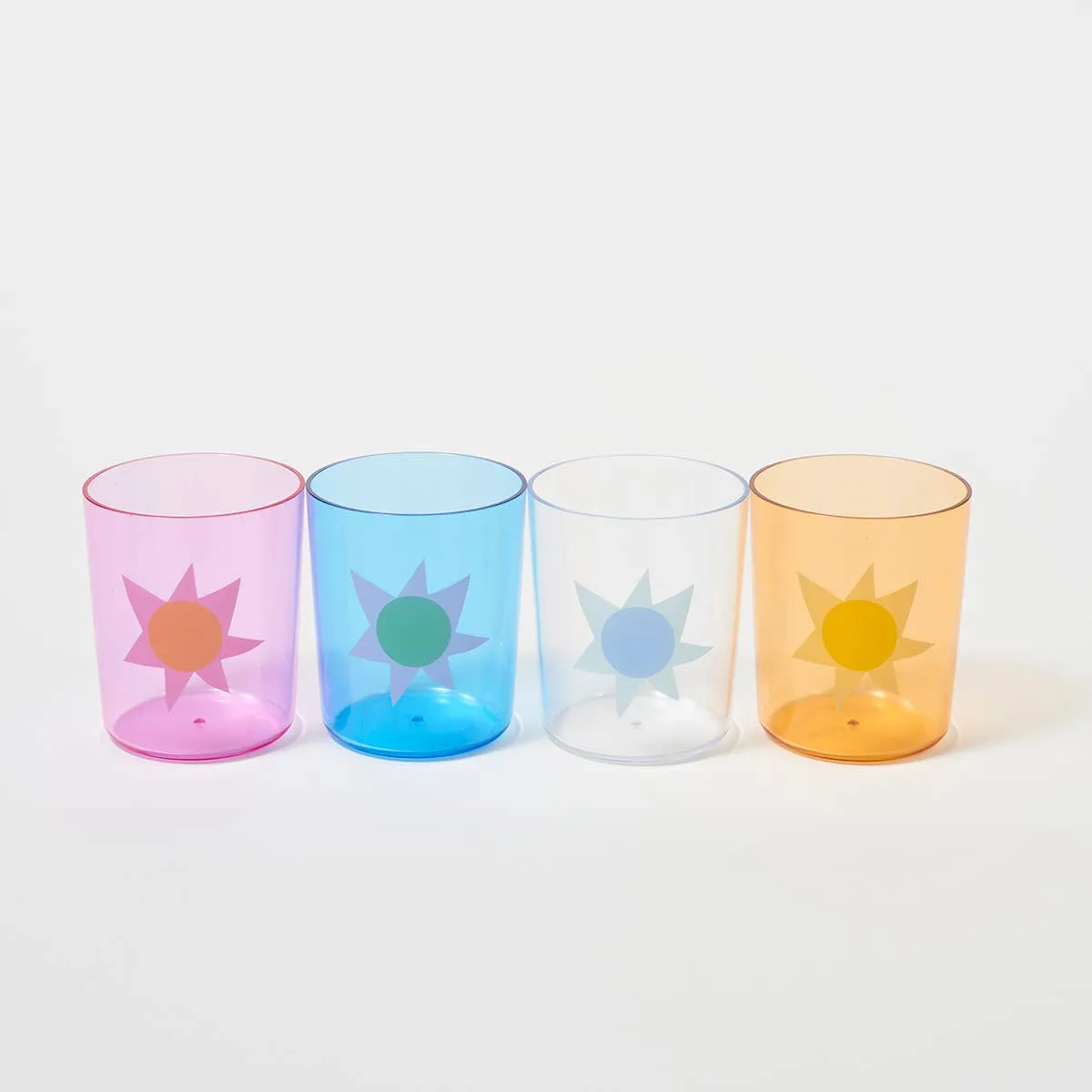 Set/4 Poolside Highball Tumbler Utopia Multi