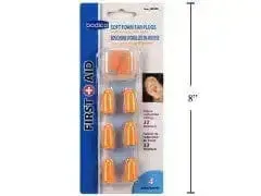 Soft Foam Ear Plugs 4 Pairs with Storage Case