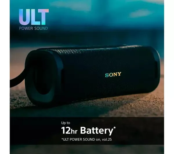 Sony ULT FIELD 1 Wireless Bluetooth Portable Speaker SRSULT10B Black