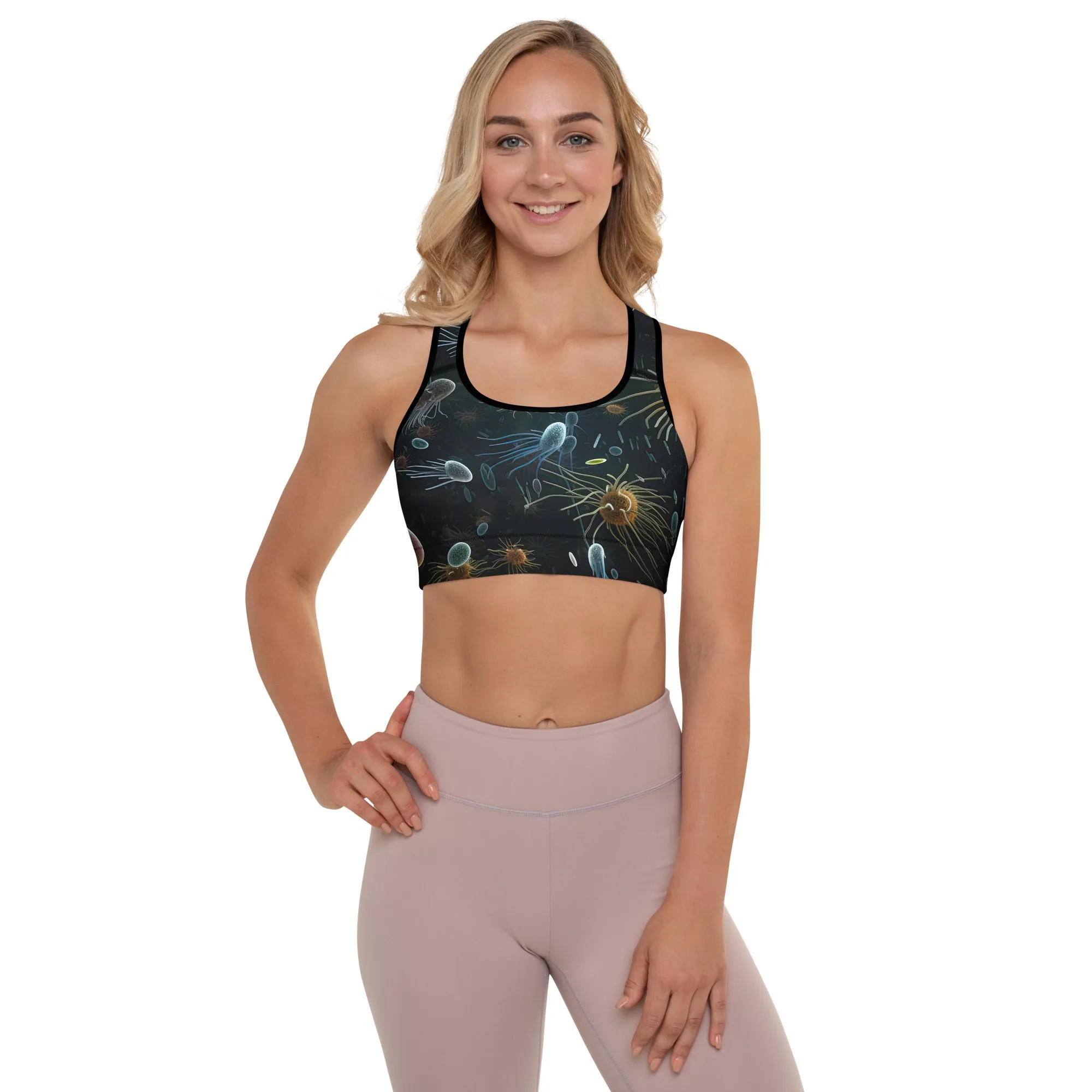 Sports Bra Microbial Galaxy