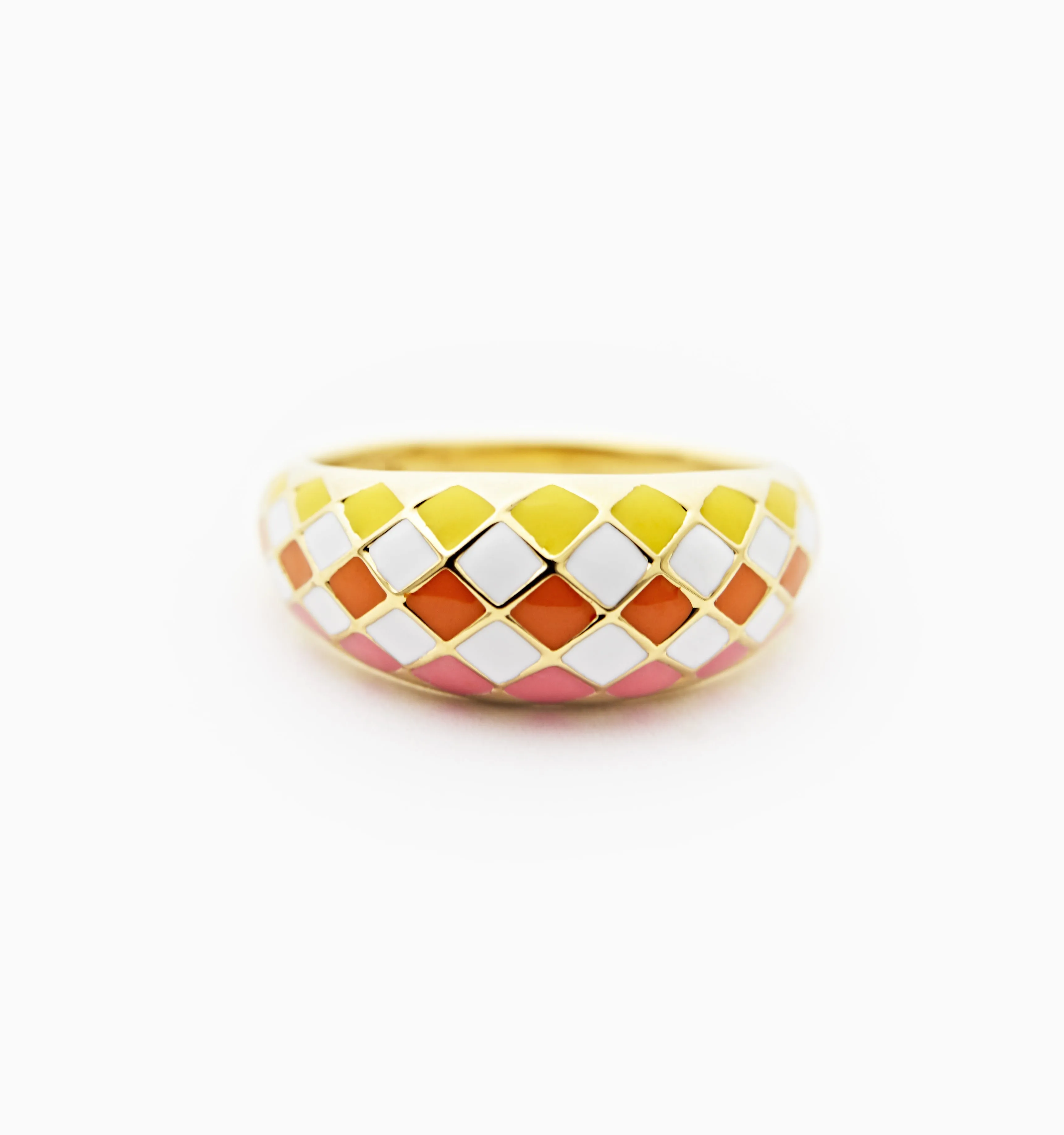 Sunset Checker Ring