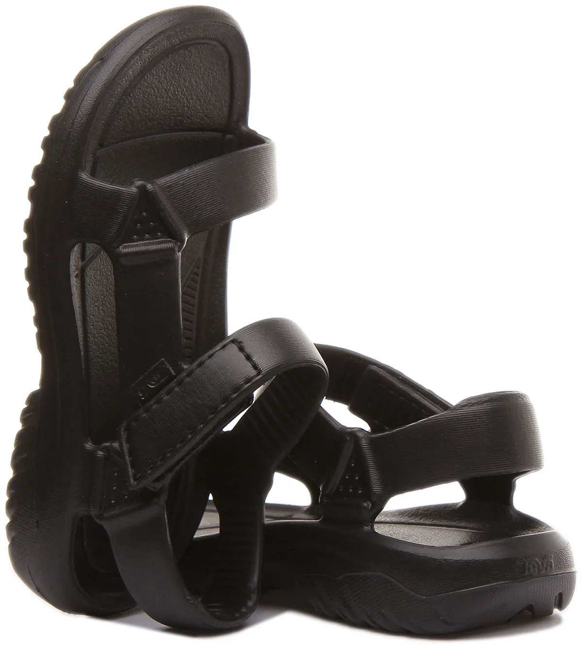 Teva Hurricane Drift in Black For Kids