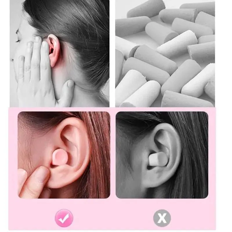 Travel Earplugs - Noise Reduction for Traveling - 24/60/120 Pcs