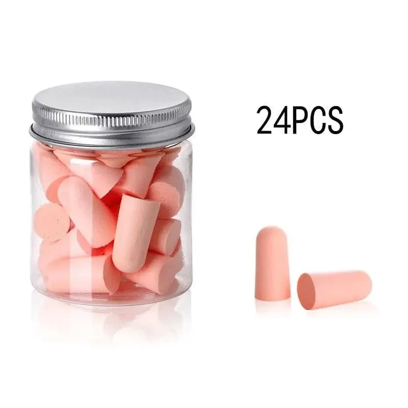 Travel Earplugs - Noise Reduction for Traveling - 24/60/120 Pcs