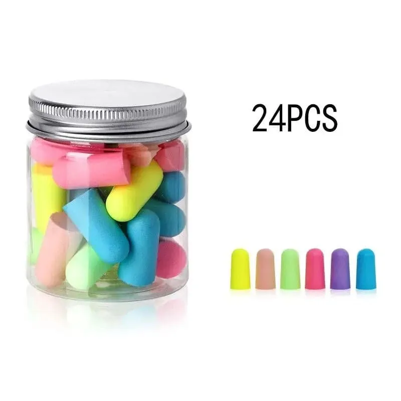 Travel Earplugs - Noise Reduction for Traveling - 24/60/120 Pcs