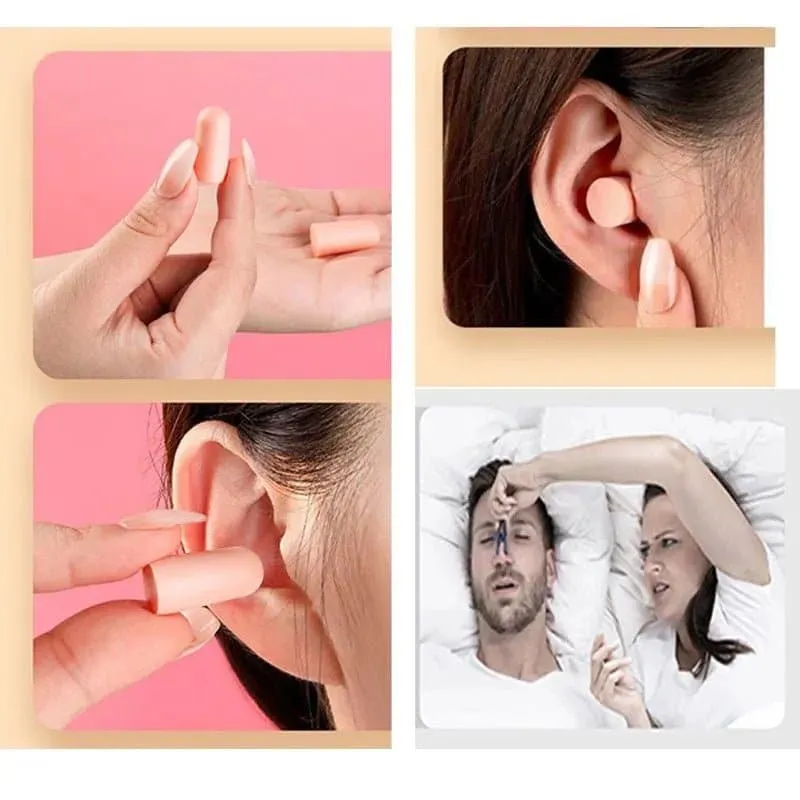 Travel Earplugs - Noise Reduction for Traveling - 24/60/120 Pcs