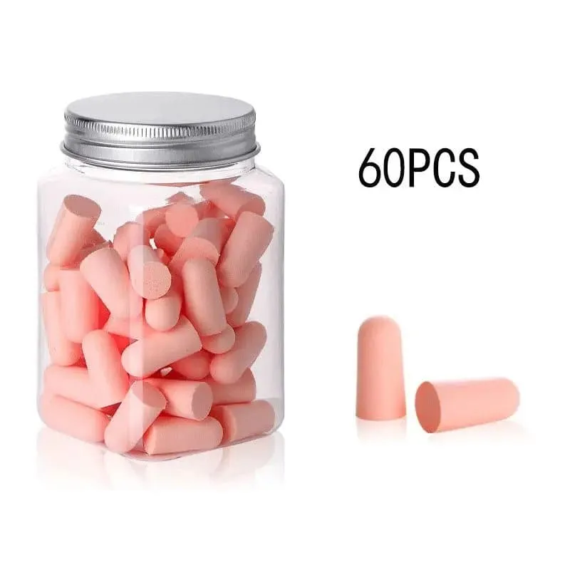 Travel Earplugs - Noise Reduction for Traveling - 24/60/120 Pcs