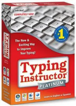 TYPING INSTRUCTOR PLATINUM (WIN 2000,XP,VISTA,WIN 8-MAC 10.4.6 OR LATER)