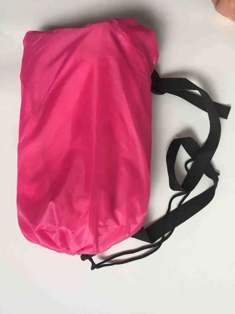 Ultralight lay bag Beach bed Banana Lounge Camping of sleeping laybags Outdoor air lounger inflatable laybag air sofa