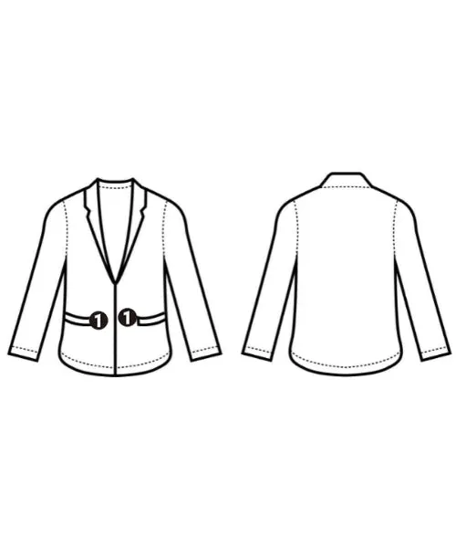 UNDECORATED Casual jackets