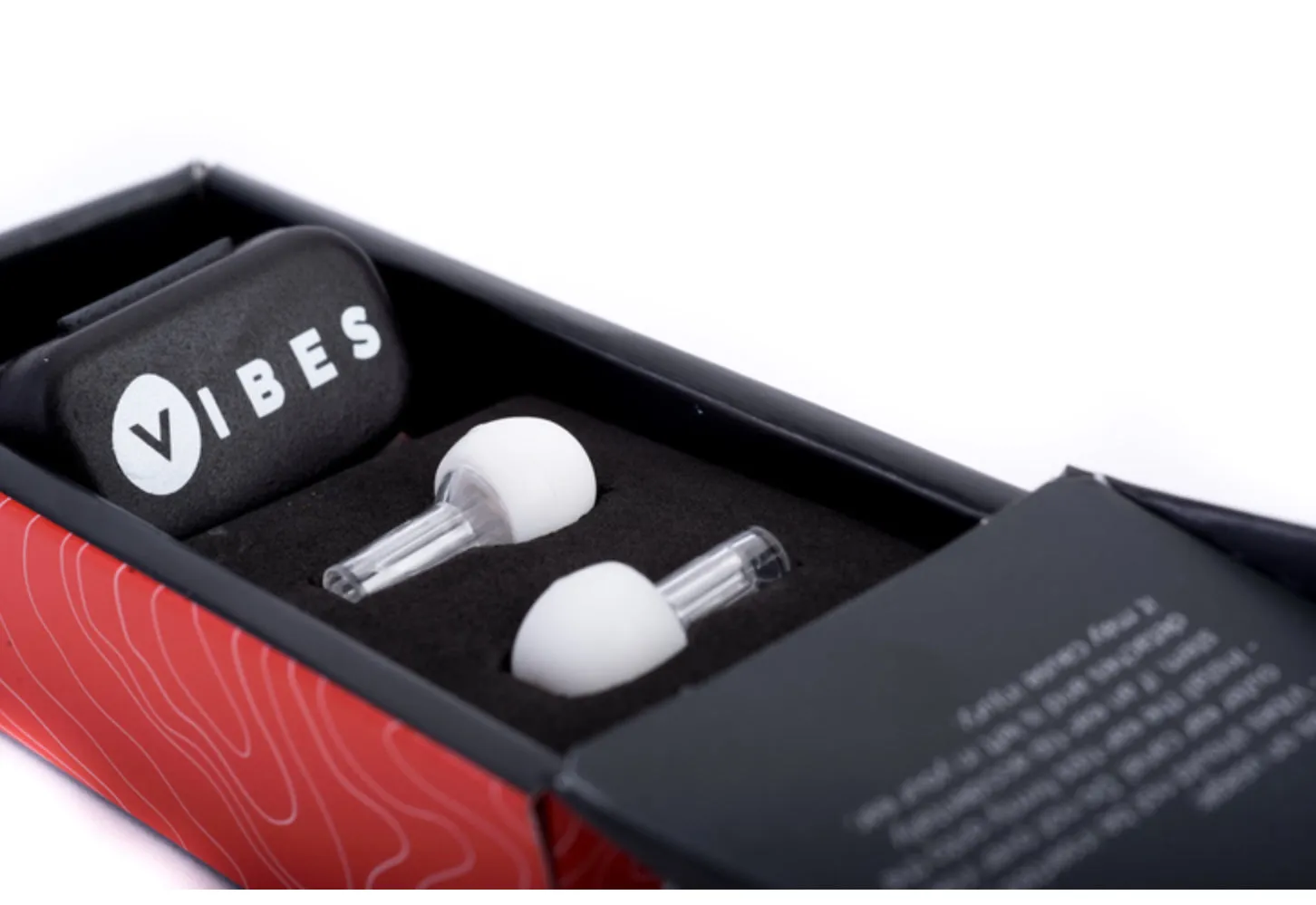 Vibes Hi-Fidelity Earplugs with Case