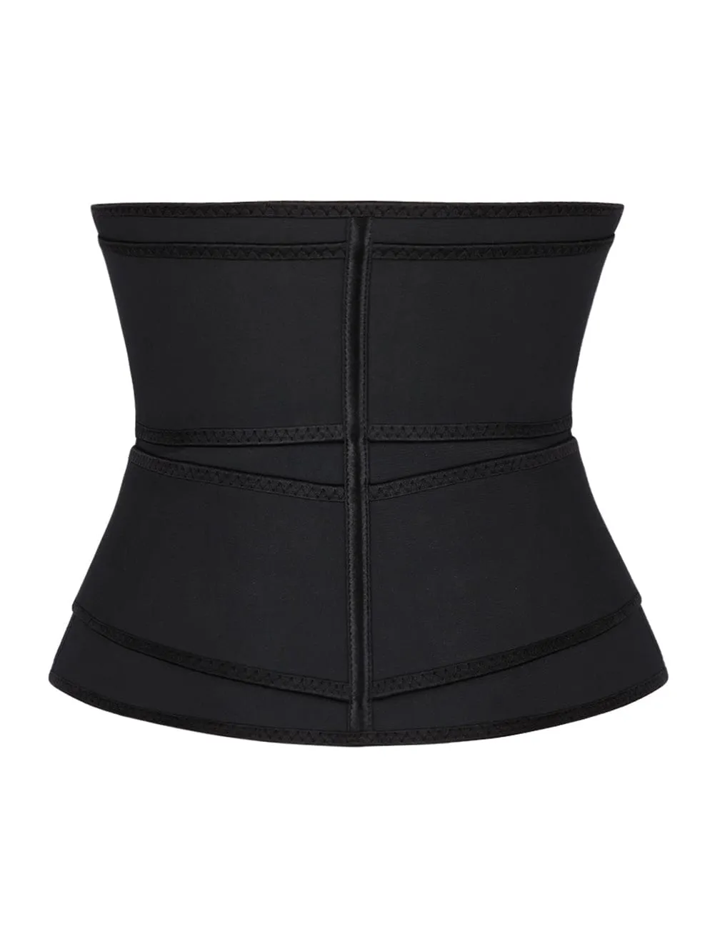 Wholesale Plus Size Latex Double Belt Waist Trainer 7 Steel Bones Built-in Clips Inside